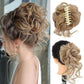 Curly Bun Hair Claw Clips