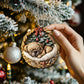 Puggle In Mini Baskets Ornament - MB019