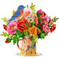 Paper Love Flower Bouquet Pop-Up Card