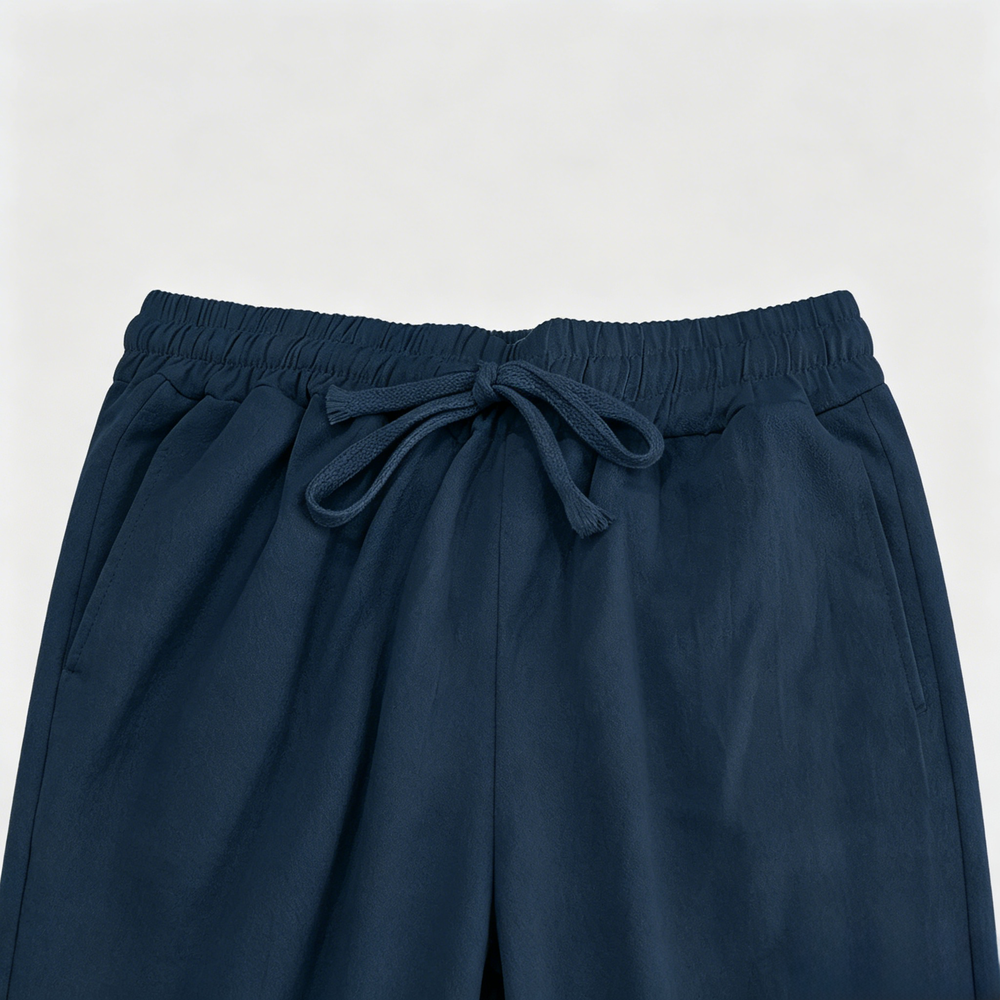 Men's Relaxed Linen Straight Leg Pants