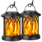Upgraded Flickering Flame Solar Lantern Outdoor Waterproof Light