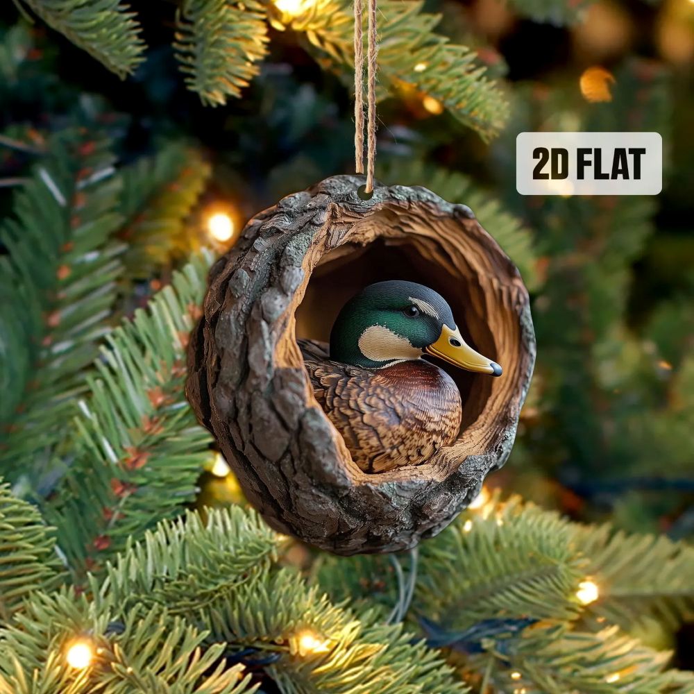 Mallard Duck - Animal Christmas Ornament CH223
