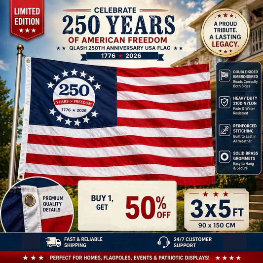 250th Anniversary USA Commemorative Flag (3x5 Ft)
