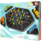 Triangle Chain Strategy Board Game – Educational Puzzle Game for Kids & Family