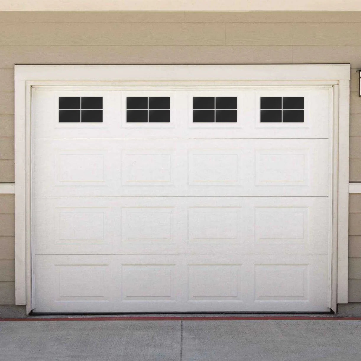 Prestige Magnetic Window Accents – Faux Garage Window Set (16-PCS)