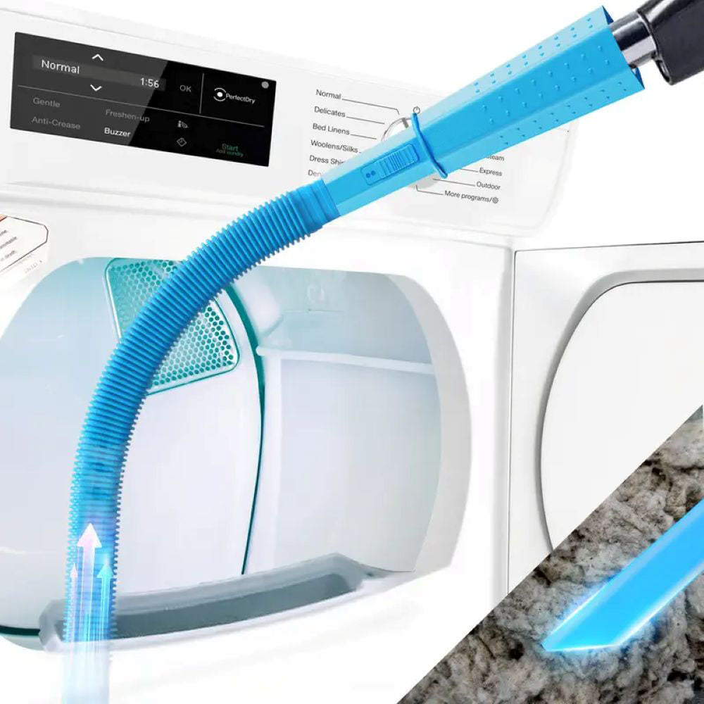 Dryer Vent Cleaner Kit - Quick Lint Remover for Deep Cleaning Machine