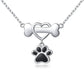 Hanging Paw Necklace