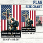 Stand For The Flag Kneel For The Cross – Patriotic Christian Flag for Memorial Day, Veterans Day & Patriotic Displays