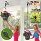 Plant Pulley Set For Garden Baskets Pots, Birds Feeder