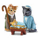 The PURR-fect Christmas Pageant Nativity Figurine Collection