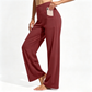 Wide Leg Pants Woman Yoga Pants with Pockets Stretch Loose Casual Lounge Sweatpants Petite/Regular/Tall