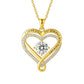 "To My Wife" Forever & Always Heart Necklace