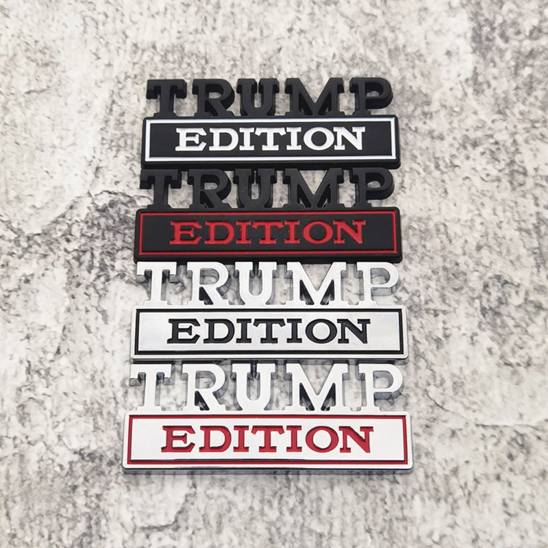 Trump Edition - Emblem Sticker Badge, Funny Decals for Car, Truck, SUV, Motorcycle - TE022