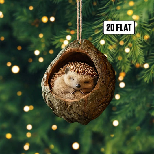 Hedgehog - Animal Christmas Ornament CH089