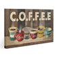 Coffee Christ Offers - D373 - Gallery Wrapped Canvas Prints