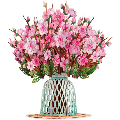 Paper Love Flower Bouquet Pop-Up Card