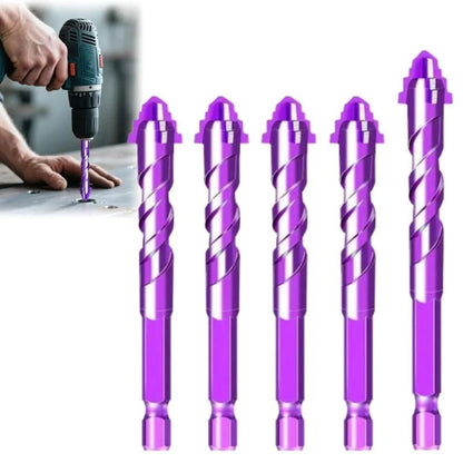 TungSteel VioletShield Quad-Edge Drill Set
