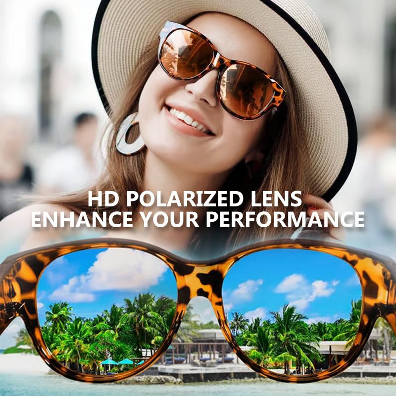 2025 New Polarized UV400 Protection Trendy Round Cat-eye Sunglasses