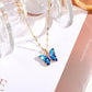 Crystal Butterfly Necklace