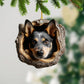 Heeler Dog - Animal Christmas Ornament CH204