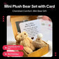 Handmade Mini Plush Teddy Bear in Box
