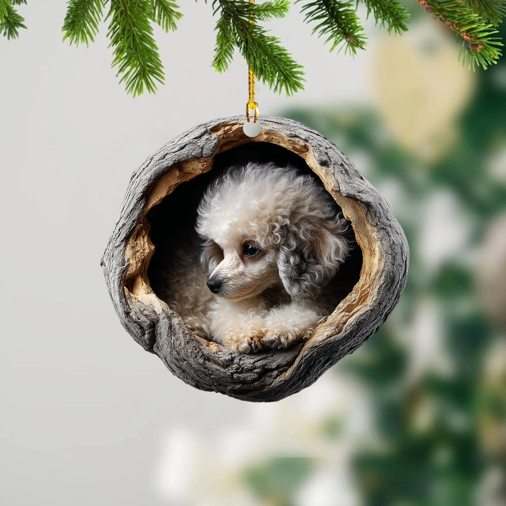Poodle - Animal Christmas Ornament CH211