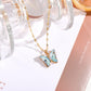 Crystal Butterfly Necklace