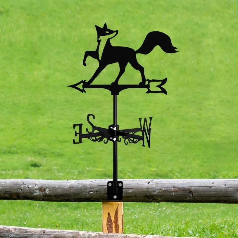 Fox Stainless Steel Weathervane MW037