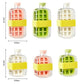 2 in 1 Ice Cube Maker Water Bottle, One- Click Ice Mould Tray with Lid, Bin & Straw