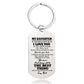 Never Forget How Much I Love You - Inspirational Keychain - A910