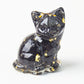Handmade Natural Crystal Gemstone Sitting Cat