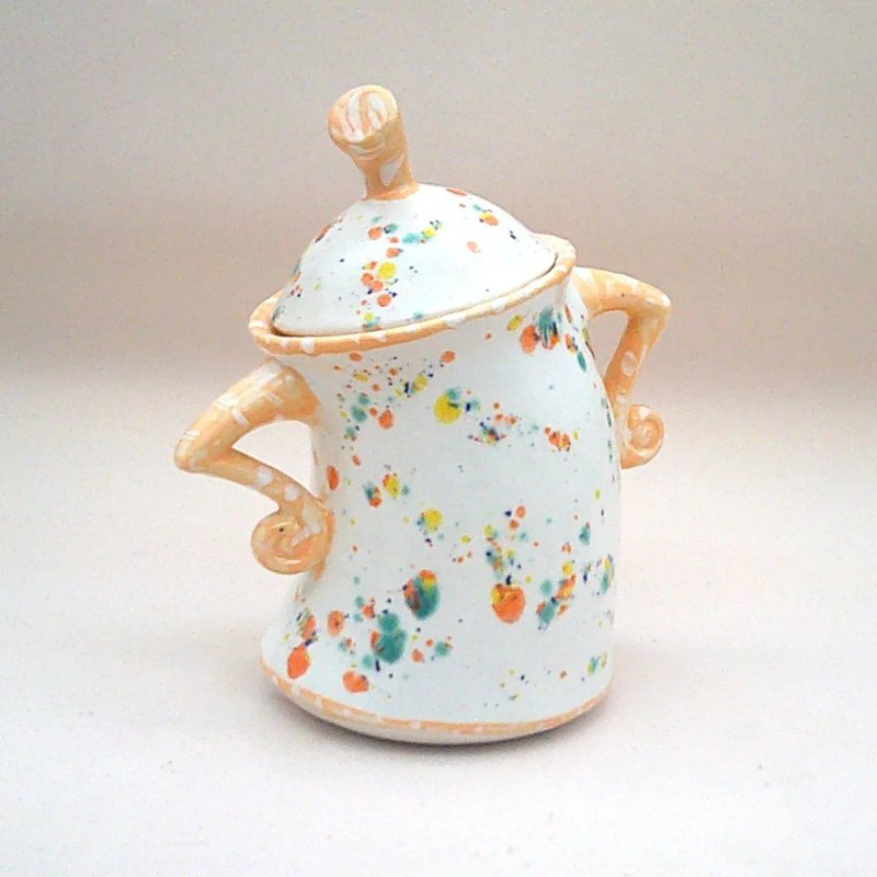 Handmade Canister With Attitude