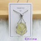 Crystal Stone Holder Necklace