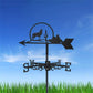 Lone Wolf Stainless Steel Weathervane MW114