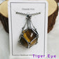 Crystal Stone Holder Necklace