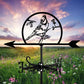 Blue Jay Bird Stainless Steel Weathervane MW073