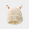 Winter Parent-Child Cute Glowing Little Monster Knit Hat