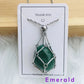 Crystal Stone Holder Necklace