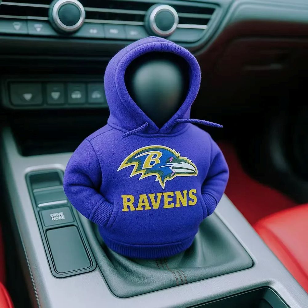 Rugby-Style Car Gear Shift Hoodie