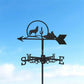 Lone Wolf Stainless Steel Weathervane MW114