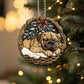 English Mastiff In Mini Baskets Ornament - MB028