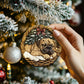 English Mastiff In Mini Baskets Ornament - MB028
