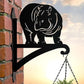 Hippo Metal Hanging Bracket Plant Stand PS131
