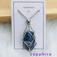 Crystal Stone Holder Necklace