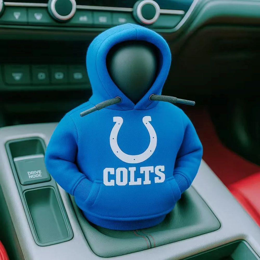 Rugby-Style Car Gear Shift Hoodie