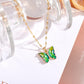Crystal Butterfly Necklace