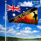 Australian Memorial Flag - Lest We Forget, Grommet Flag - C036
