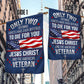Veterans Day Flag Jesus Christ And The American Flag - C039