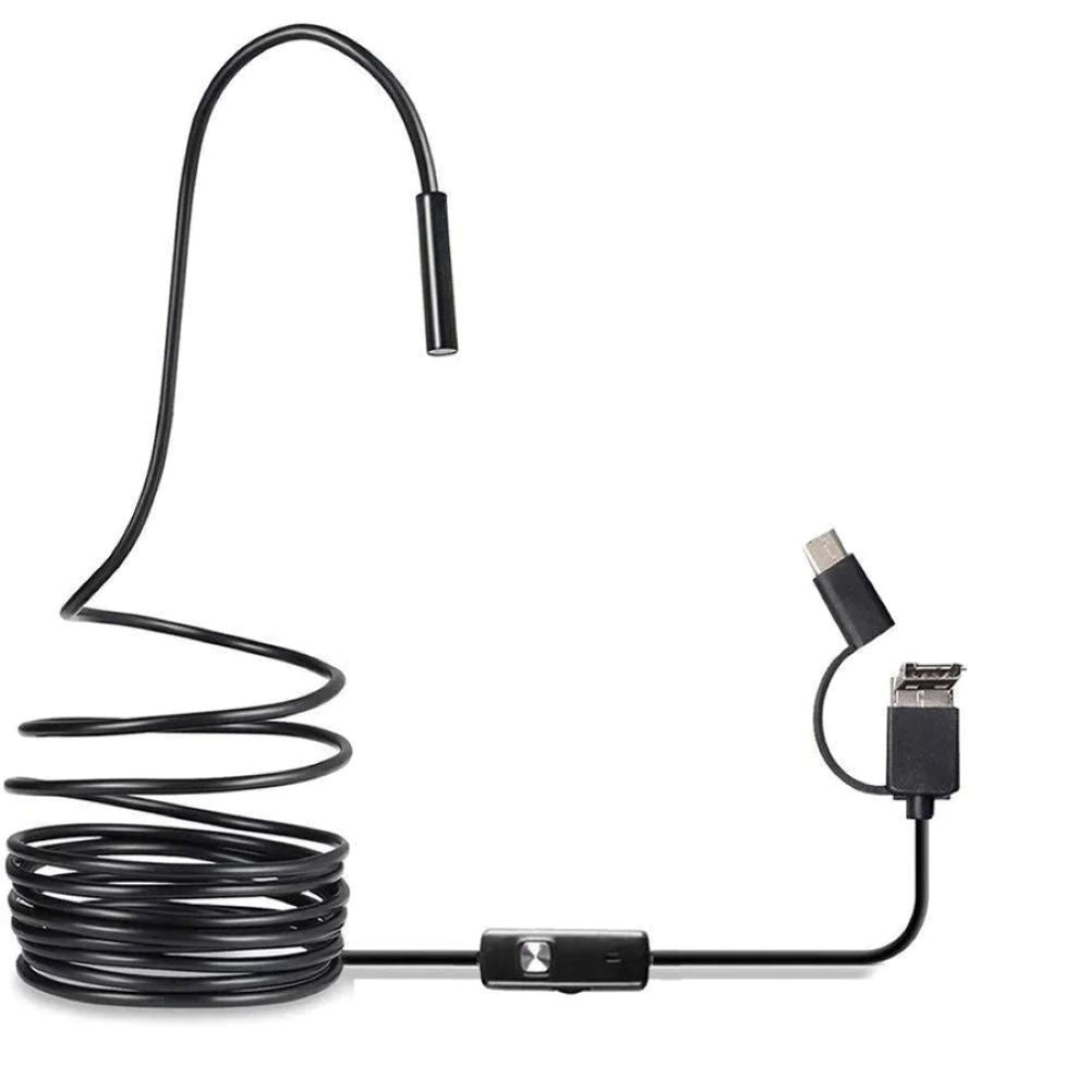 High-Resolution Waterproof Endoscope Camera