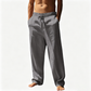Men's Relaxed Linen Straight Leg Pants
